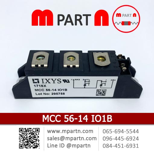 IGBT Module IXYS MCC-56-14-IO1B IGBT Module IXYS MCC-56-14-IO1B