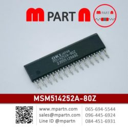 MSM514252A-80Z OKI ZIP 28