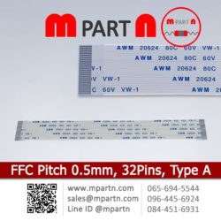 FFC Cable Pitch 0.5 mm 32 Pins Type A