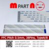 FFC Cable Pitch 0.5 mm 36 Pins