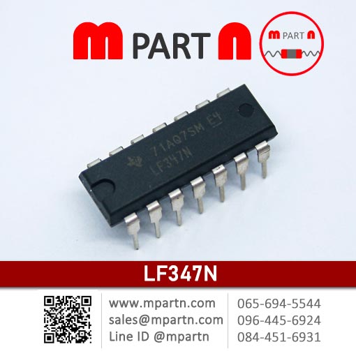 LF347N Texas Instruments DIP14