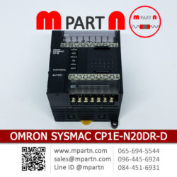 PLC SYSMAC CP1E รุ่น CP1E-N20DR-D ยี่ห้อ OMRON