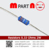 resistors-0.33-ohms 2W