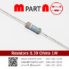 resistors-0.39-ohms 1W