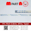 FFC CABLE 0.8 mm 6Pins