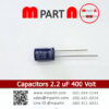 Capacitors 2.2 uF 400 Volt