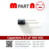 Capacitors 2.2 uF 450 VDC