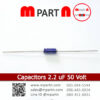 Capacitors 2.2 uF 50 Volt