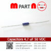 Capacitors 4.7 uF 50 VDC