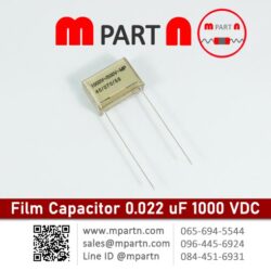 Film Capacitor 0.022 uF 1000 VDC