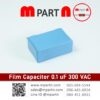 Film Capacitor 0.1 uF 300 VAC
