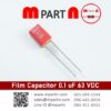 Film Capacitor 0.1 uF 63 VDC