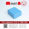 Film Capacitor 0.33 uF 1000 VDC