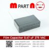 Film Capacitor 0.47 uF 275 VAC