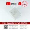 Film Capacitor 4.7 uF 305 VAC