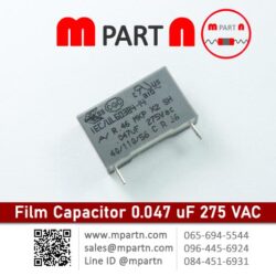 Film Capacitor 0.047 uF 275 VAC
