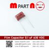 Film Capacitor 0.1 uF 630 VDC