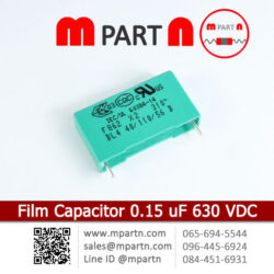 Film Capacitor 0.15 uF 630 VDC