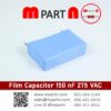 Film Capacitor 150 nF 275 VAC