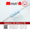 Resistors 130 Ohms (2 W)