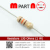 Resistors 130 Ohms (2 W)