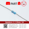 Resistors 3.3 Ohms 1W