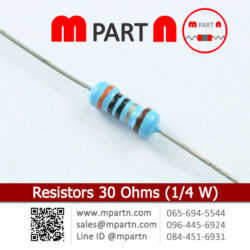 Resistors 30 Ohms (1/4 W)