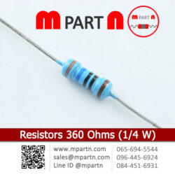 Resistors 360 Ohms (1/4 W)