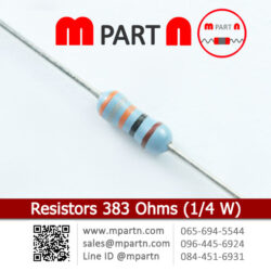 Resistors 383 Ohms (1/4 W)