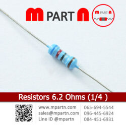 Resistors 6.2 Ohms (1/4 )