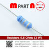 Resistors 6.8 Ohms (2 W)