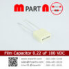 Film Capacitor 0.22 uF 100 VDC