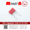 Film Capacitor 0.68 uF 63 VDC