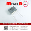 Film Capacitor 1 uF 275 VAC