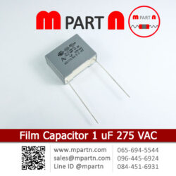 Film Capacitor 1 uF 275 VAC