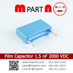 Film Capacitor 1.5 nF 2000 VDC