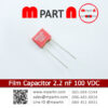 Film Capacitor 2.2 nF 100 VDC