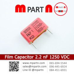 Film Capacitor 2.2 nF 1250 VDC