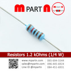 Resistors 1.2 kOhms (1/4 W)