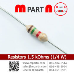 Resistors 1.5 kOhms (1/4 W)