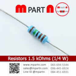 Resistors 1.5 kOhms (1/4 W)