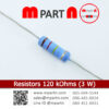 Resistors 120 kOhms (3 W)