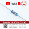 Resistors 160 kOhms (1/4 W)