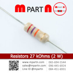 Resistors 27 kOhms (2 W)