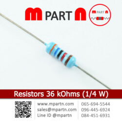Resistors 36 kOhms (1/4 W)
