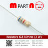 Resistors 6.8 kOhms (2 W)