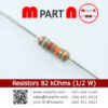 Resistors 82 kOhms (1/2 W)
