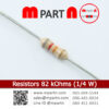 Resistors 82 kOhms (1/4 W)