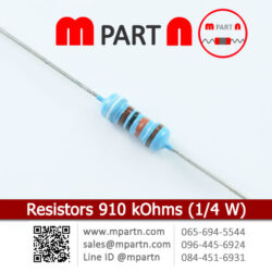 Resistors 910 kOhms (1/4 W)