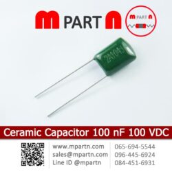 Ceramic Capacitor 100 nF 100 VDC